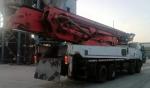 1400mm Feeding Height Used Putzmeister Concrete Truck Pump 56m for Batching
