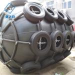 Vessels Pneumatic Marine Fender 50 To 80kpa For Ships With Airplane Tires