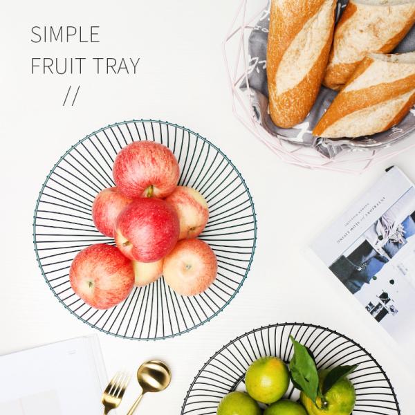 Golden Nordic Metal Fruit Container For Vegetables Luxury Design Style Party