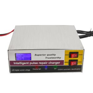 Wholesale 12V 12A 24V 6A Pulse Repair Lead Acid Battery Charger Private Mold Output Power 125W and Customizable from china suppliers