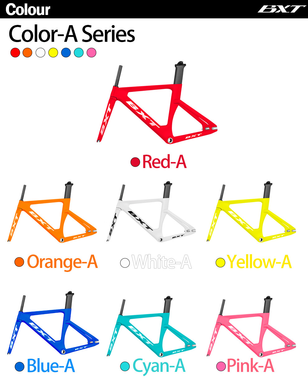 Toray T1000 Carbon Fiber Bike Frame 700C Fixed Gear Racing Road Frameset
