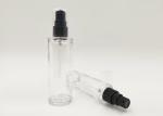 4oz 100ml Round Clear PET Plastic Bottles Thick Wall Lotion Packaging