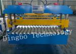 Roof Tile Corrugated Roll Forming Machine Color Steel Plate , 380V 50Hz