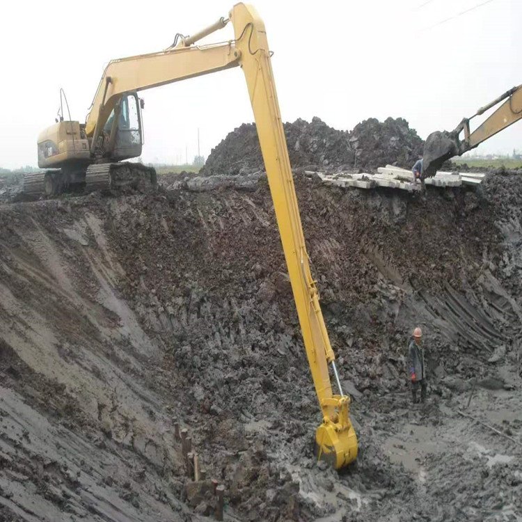 Q345B Q355B Q690 Excavator Long Reach Boom Multifunctional Excavator Extension Arm