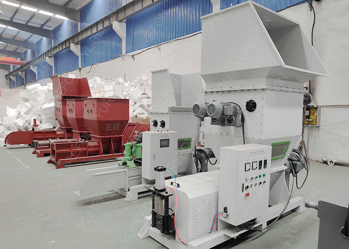Hot melt recycle machine eps machine, Styrofoam densifier, Styrofoam EPS recycling melting machine,Styrofoam Recycling M