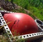 Soft Bladder Methane Storage Tank 10000L For Methane / Natural Gas Storage