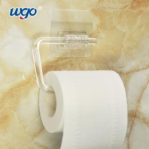 Wholesale 14.5cm Self Adhesive Clear Toilet Paper Holder PET PC roller ISO 9001 from china suppliers