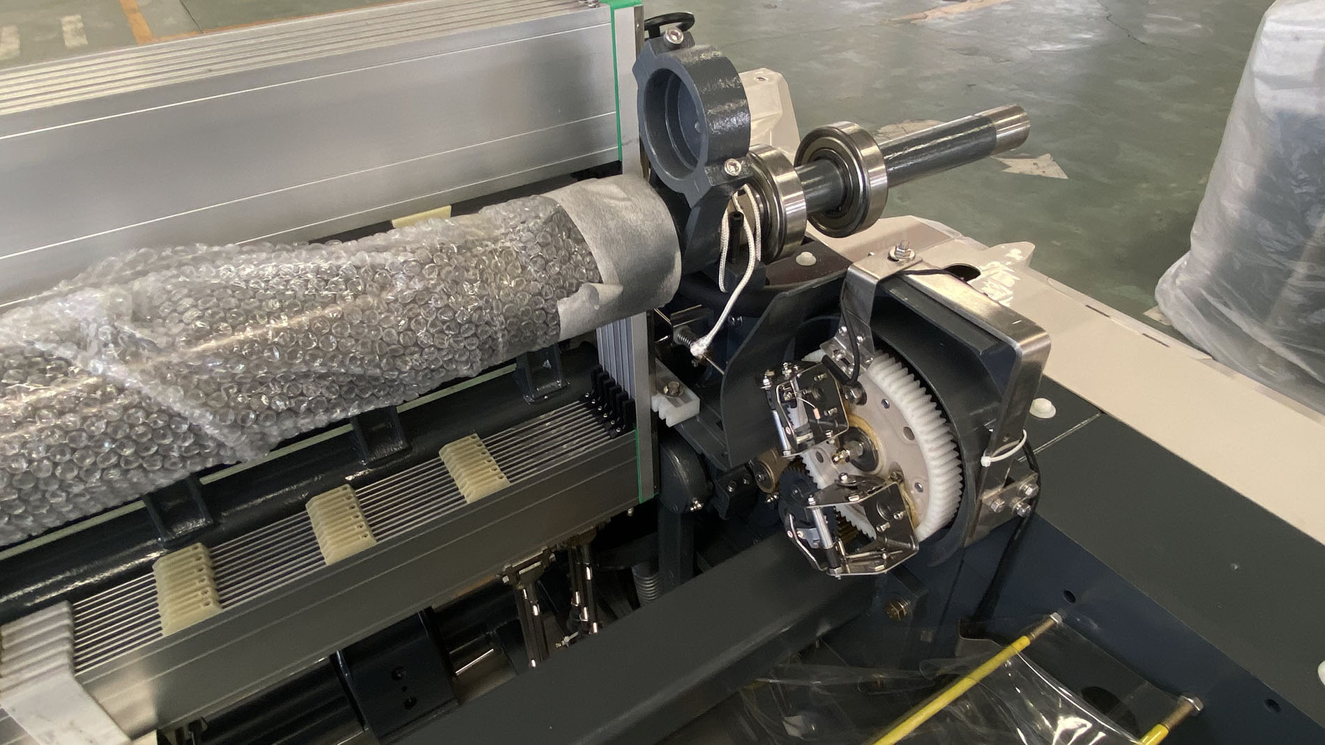 Electronic Textile Carding Machine Double Nozzle Dobby Shedding Fabric Weaving Machine