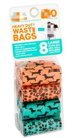 Garbage bag Dog poop bags T-shirt Plastic bag Laundry bags trash bag Nappy Sacks Produce bag die cut/loop handle bags Dr