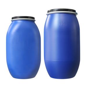 Wholesale HDPE Plastic Blue Chemical Drum Rustproof Open Top Locking Ring from china suppliers