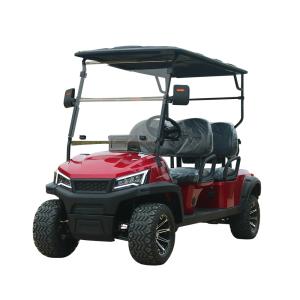 Wholesale 4kw 14 Inch Off Road Tire 4 Wheel Electric Golf Cart Independent Suspension Lithium Battery from china suppliers