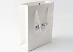 Matte Lamination Surface Finish Paper Handle Shopping Bags For Jewelry Packing