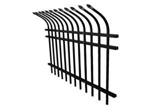 Wholesale Euro Garden Metal Dip Galvanised Plastic Coated Wrought Iron Garden Fencing from china suppliers