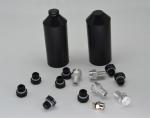 13MPa Heat Shrink Cable End Caps Black Insulated Protection