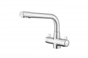 Wholesale Two Handles Kitchen Mixer Faucet Monobloc Kitchen Mixer Sink Taps from china suppliers