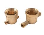 High Output Water Meter Fittings Bronze Body DN15 - DN50 Water Usage Meter