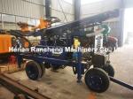 180m Depth Borehole Drill Machine 55KW Engine 90mm - 300mm Dia 5200kg
