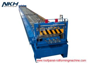 Wholesale Top Closed Type Steel Deck Forming Machine , Metal Deck Roll Forming Machine from china suppliers