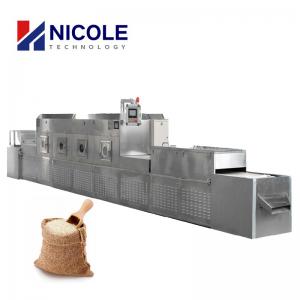 China Automatic Belt Microwave Sterilization Machine Air Cooling Dry Heat Sterilizers on sale