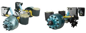 Wholesale 12R22.5 Tyre Europe Type Air Suspension Products 12T Drum Axle Tridem Series from china suppliers