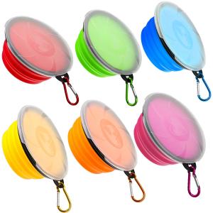 Wholesale 450ml Collapsible Pet Bowls Silicone Dog Bowl Folding Puppy Food And Water Bowls from china suppliers