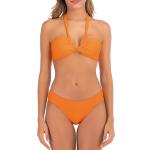 Female Polyester Swim Suit 2 Piece Push Up Beachwear Cutout Cute Thong Bikinis