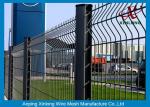 Waterproof Steel PVC Coated Welded Wire Mesh Fence Panels Easily Assembled