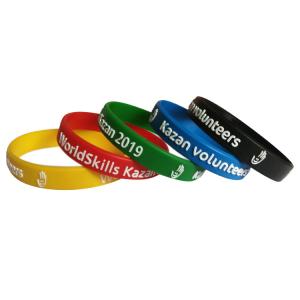 Wholesale fashion wristband Custom Colourful Sport Debossed Rubber Wristband ,imkgift Debossed Silicone Wristbands for Promotion from china suppliers