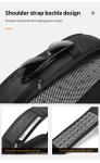 All Seasons 6L Oxford Textile Chest Sling Bags 17*10*30cm
