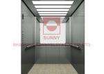 VVVF Control 1000Kg Stainless Steel Mirror Hospital Elevator With LED Light