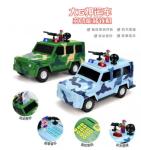 Children Building Blocks Multifunction Creative Educational Toys Sliding Police