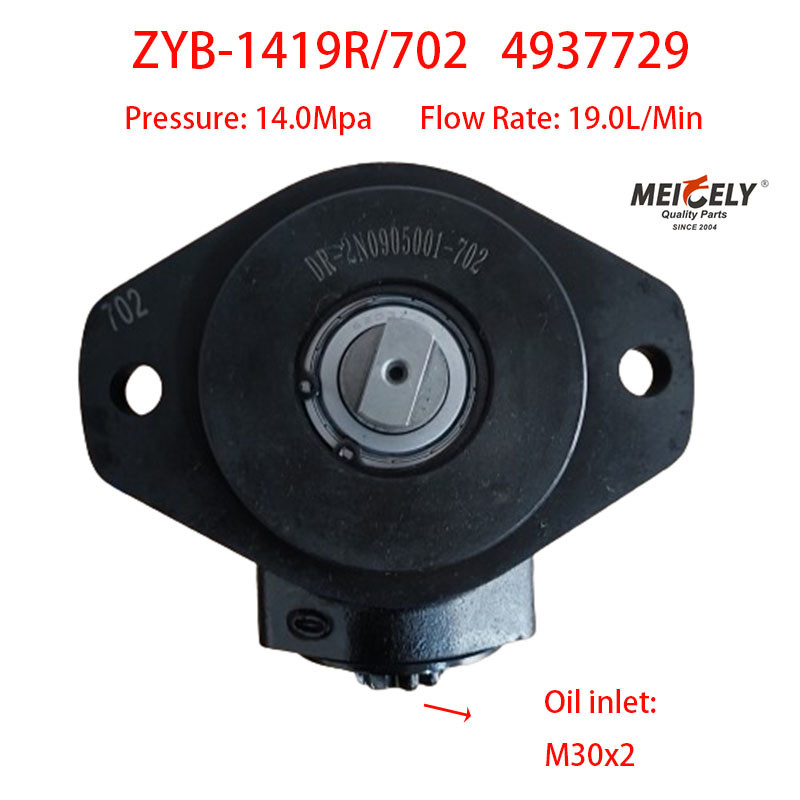 Stock 4937729 Dongfeng Cummins 6BT5.9 Engine Power Steering Pumps