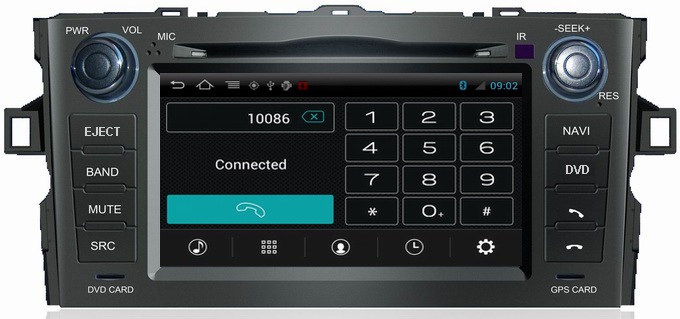 Ouchuangbo Car Radio S150 Android 4.0 System for Toyota Auris 2008-2011 Support Korean languages PIP GPS OCB-028C