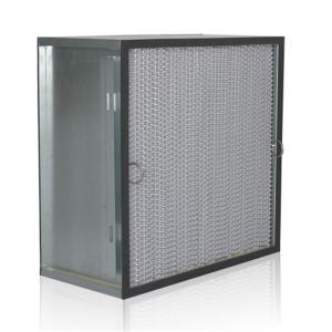 Wholesale Box Type Air Filter Cartridge For Industry Fiberglass Media Material Lightweight from china suppliers