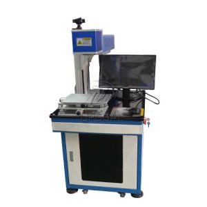 Wholesale Glass Wood Laser Marking Machine with 30W RF Laser Marking Machine from china suppliers