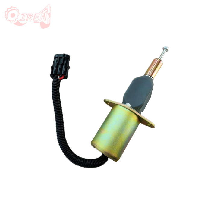 3932530 Excavator Electrical Parts Diesel Engine Shut Off Stop Solenoid Valve 3935430 3939019