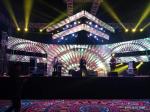 HD Indoor Rental LED Stage Background p3.91 500x500mm cabinet，Advertising Video
