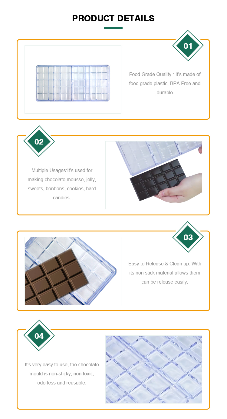 Household Round Sphere Shape Chocolate Mould DIY Custom Made Chocolate Moulds