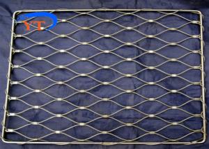 Wholesale Architectural Flexible Stainless Steel Cable Mesh Building Material 1.5-3.2 Wire Dia from china suppliers