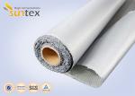 0.4mm Grey PU Coated Fiberglass Fabric for Thermal Insulation And Fire