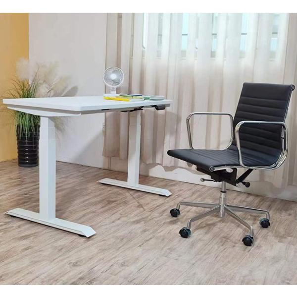 710mm Dual Motor Electric Height Adjustable CEO Meeting Table for Office