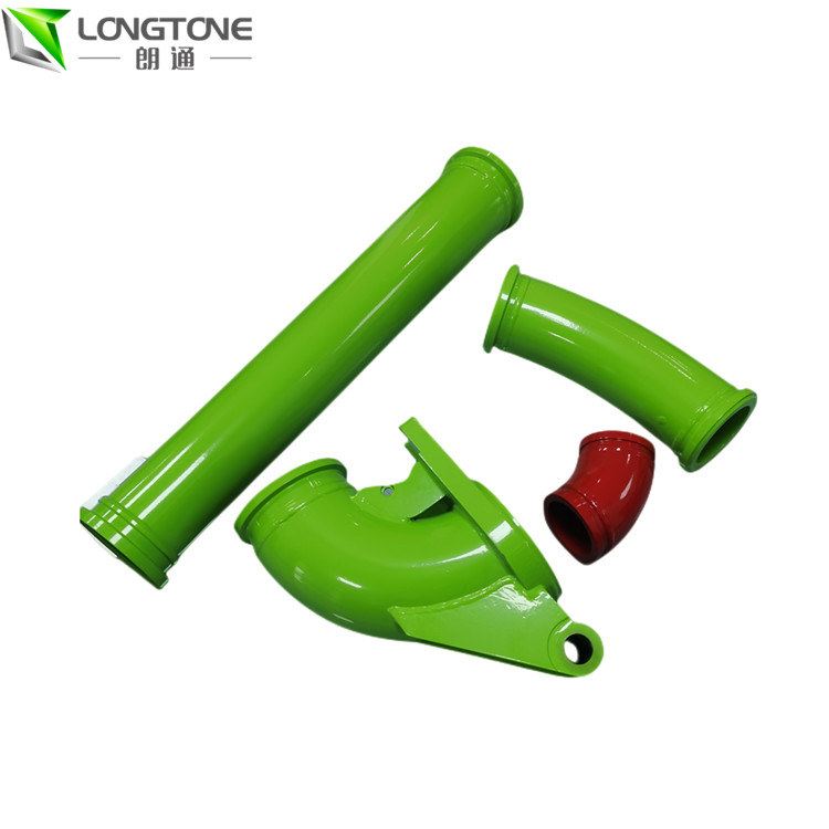 Sermac Concrete Pump Parts First Casting Elbow 7 Inch Double Layer