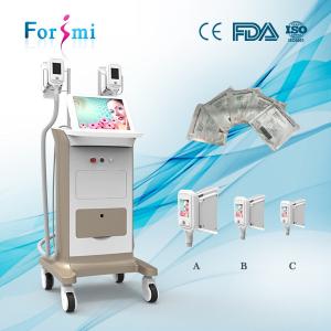 Wholesale Newest design fat freeze body slimming beauty equipments with 3 handles for hot sales from china suppliers