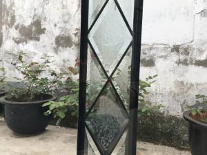 Wholesale Patterned Interior Solid Glass Door , Decorative Sliding Glass Doors from china suppliers