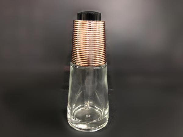 30ml Glass Dropper Bottle Makeup Packaging With Screw Pump Sealing Customized