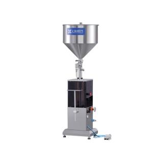 Wholesale Semi Auto Olive Oil Sunflower Oil Coconut Oil Filling Machine 450x450x1600mm from china suppliers
