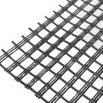 Civil Engineering Basalt Reinforcing Fiberglass Geogrid Mesh 12.7*12.7mm Length