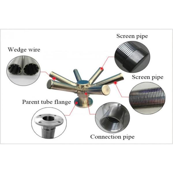 Johnson Wedge Wire Filter Tube Resin Trap Strainer Pipe In Water Input Device