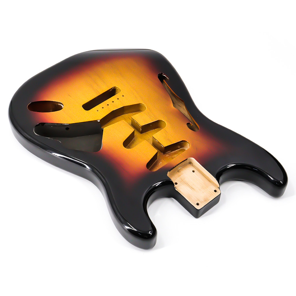 Alder Wood SSS ST Guitar Body High Gloss Finished 460*320 MM