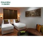 ODM Customized Size 4 Star Hotel Solid Wood Bedroom Sets
